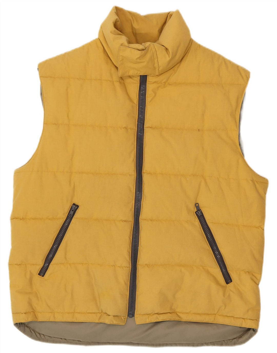 Gilet imbottito da uomo Sergio Tacchini UK 40 Large Giallo