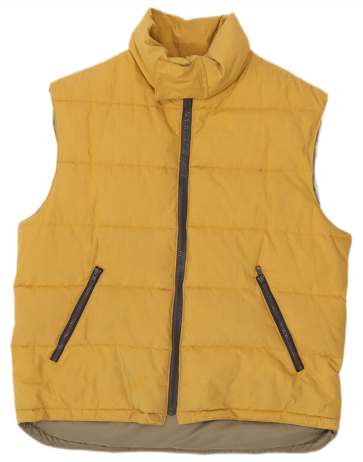 Gilet imbottito da uomo Sergio Tacchini UK 40 Large Giallo