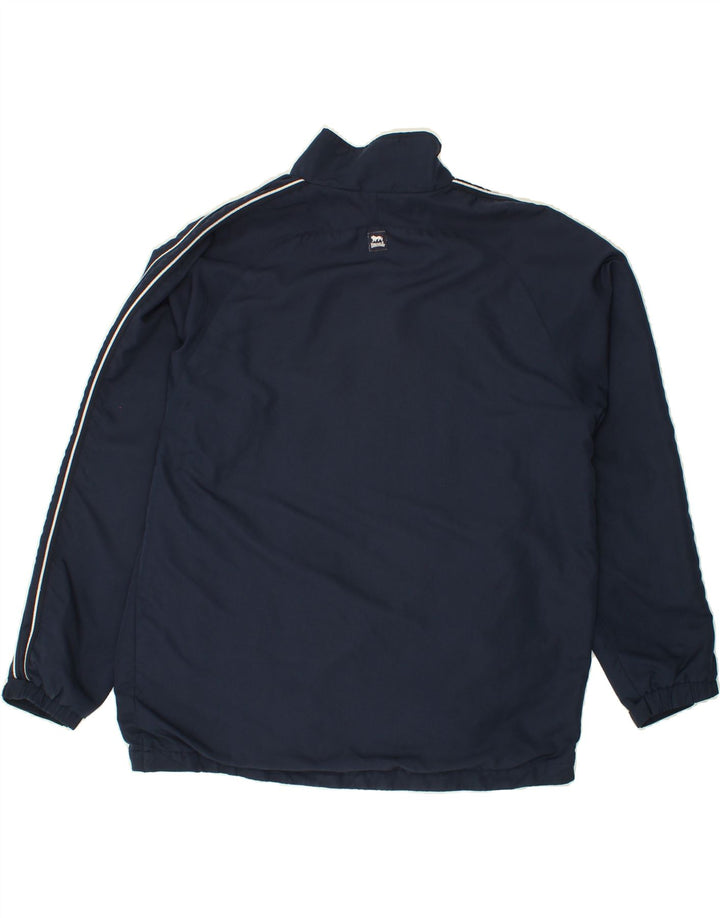 Giacca da tuta da uomo LONSDALE grande in poliestere blu navy