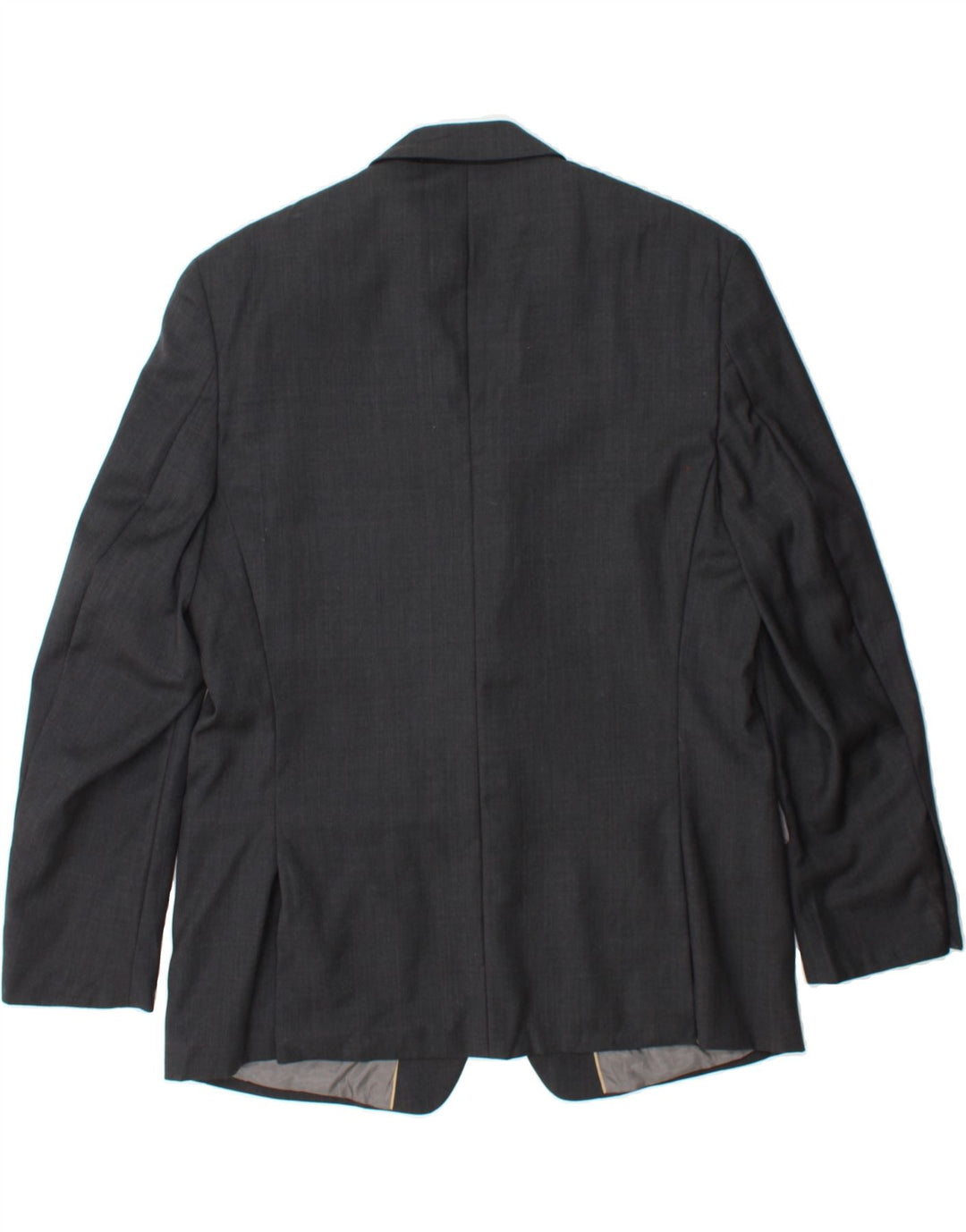 MICHAEL KORS Mens 2 Button Blazer Jacket UK 44 2XL Grey Wool Vintage Michael Kors and Second-Hand Michael Kors from Messina Hembry 