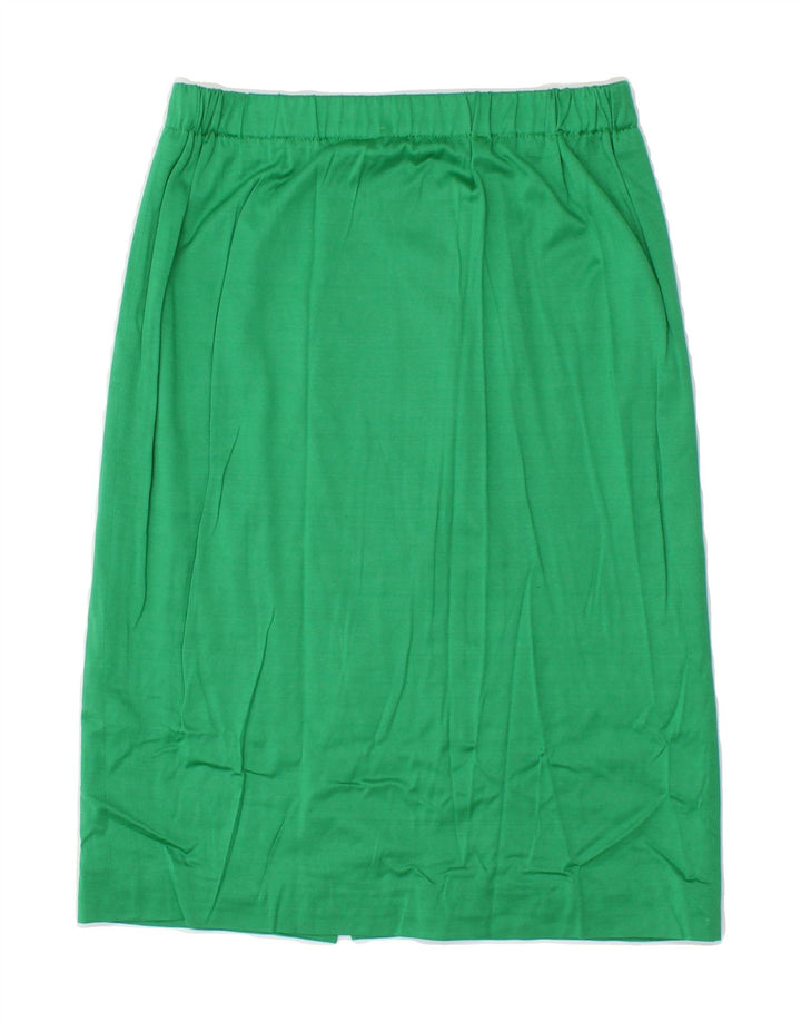 VINTAGE Womens A-Line Skirt W32 Large  Green Vintage Vintage and Second-Hand Vintage from Messina Hembry 