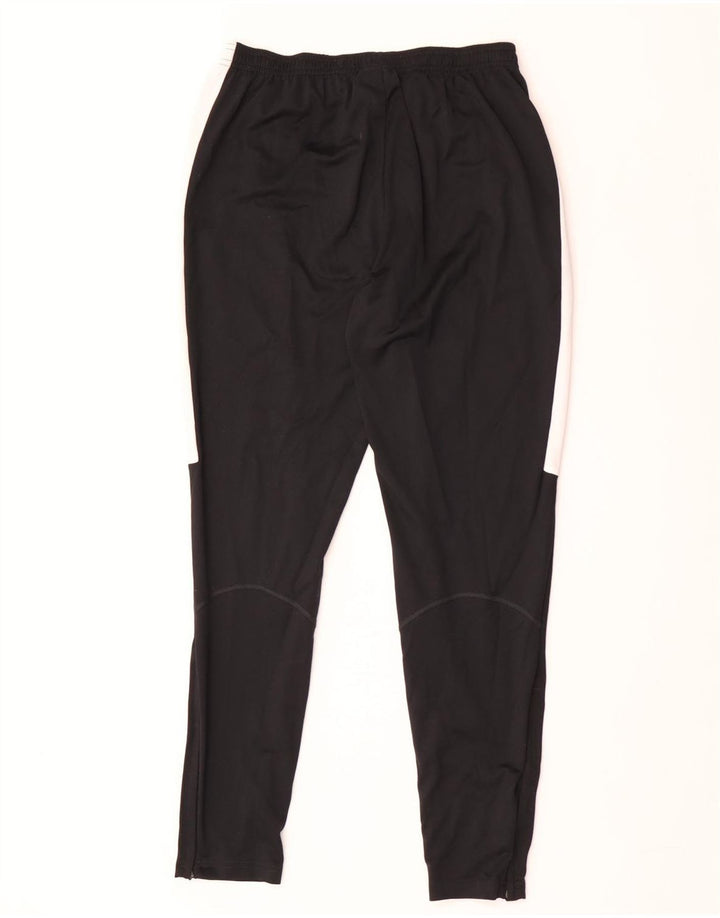 Pantaloni da tuta Nike Dri Fit da uomo, grandi, in poliestere color block nero