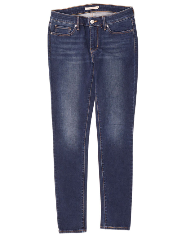Jeans skinny Levi's 711 da donna W28 L29 cotone blu