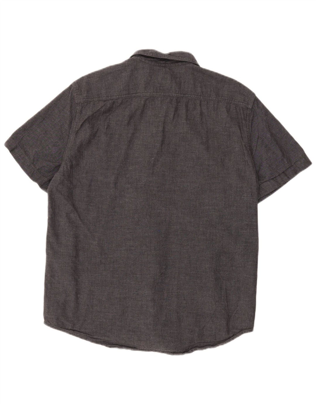 LEVI'S Camicia da uomo a maniche corte vestibilità standard grande in cotone grigio