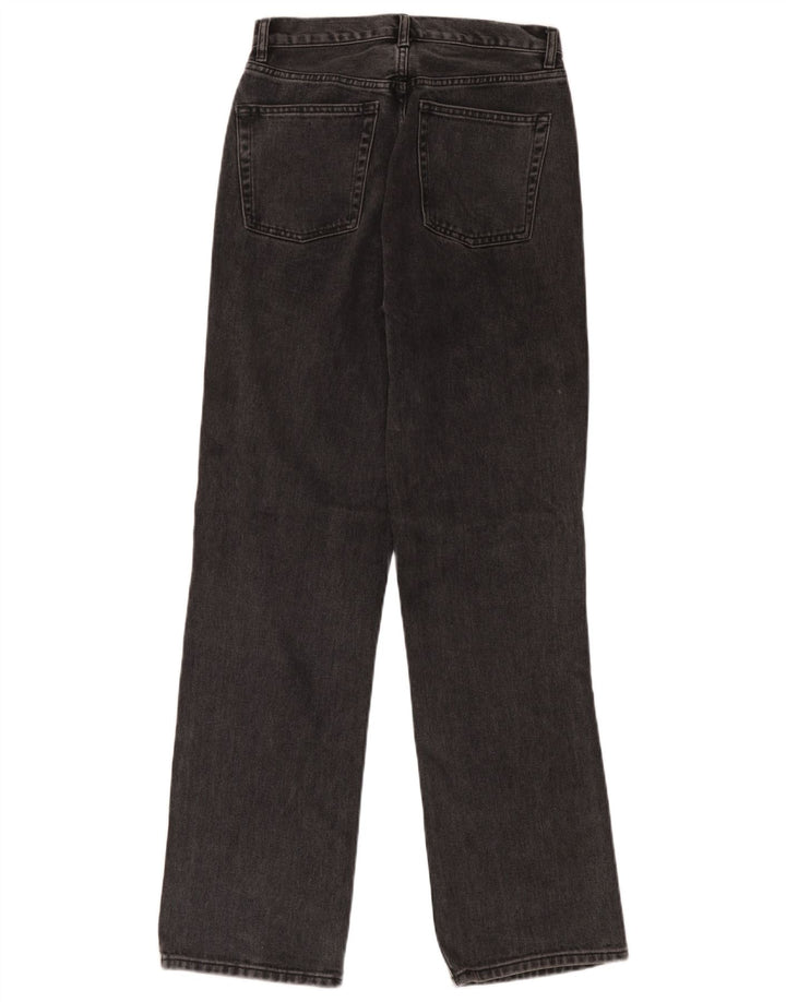 Jeans dritti da donna Topshop W28 L32 cotone grigio
