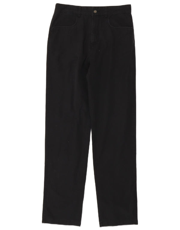 Pantaloni chino dritti cachi da uomo Rifle W31 L34 cotone nero