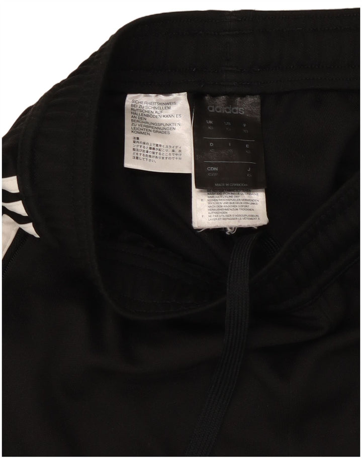 Pantaloni da tuta ADIDAS Climalite da uomo XS poliestere nero