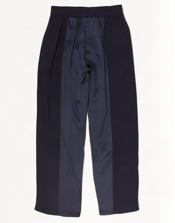 Pantaloni casual da donna Escada EU 38 Medium W32 L29 Blu navy Colourblock