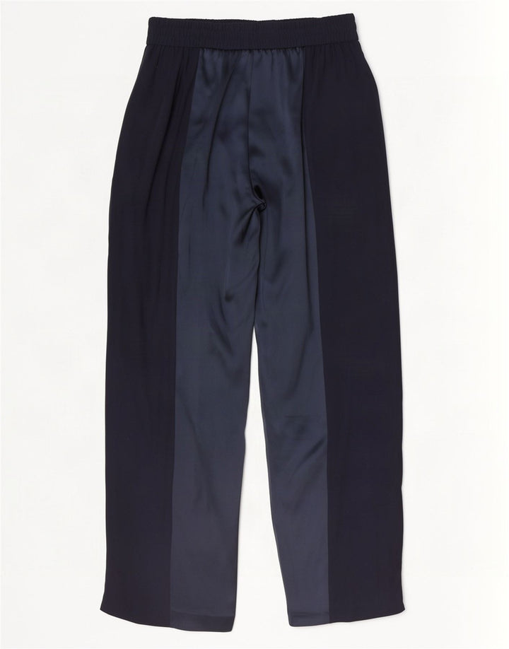 Pantaloni casual da donna Escada EU 38 Medium W32 L29 Blu navy Colourblock