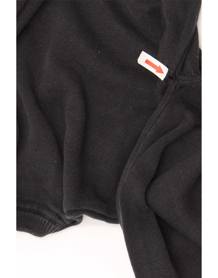 Maglione da ragazzo con scollo a V Marks & Spencer 14-15 anni in cotone nero