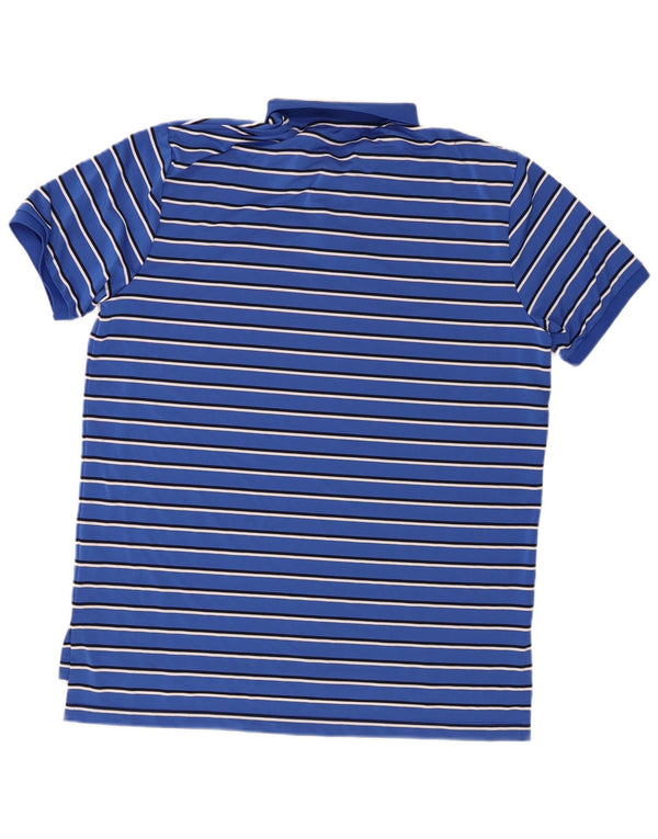 Polo Ralph Lauren Camicia da uomo XL Poliestere a righe blu