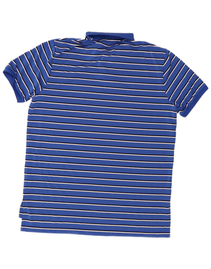 Polo Ralph Lauren Camicia da uomo XL Poliestere a righe blu