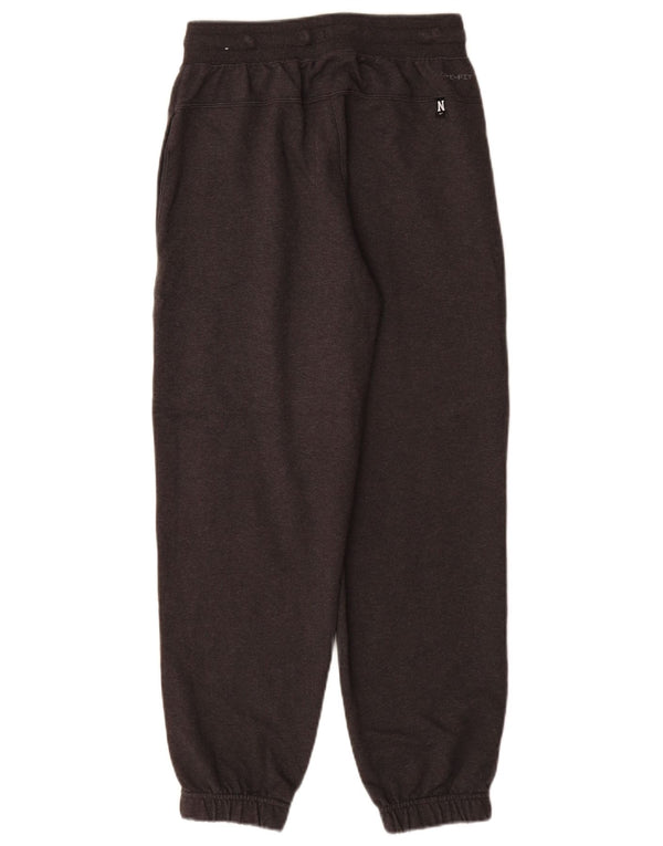 Nike Boys Dri Fit Tracksuit Trousers Joggers 12-13 Years Large Grey Flecked