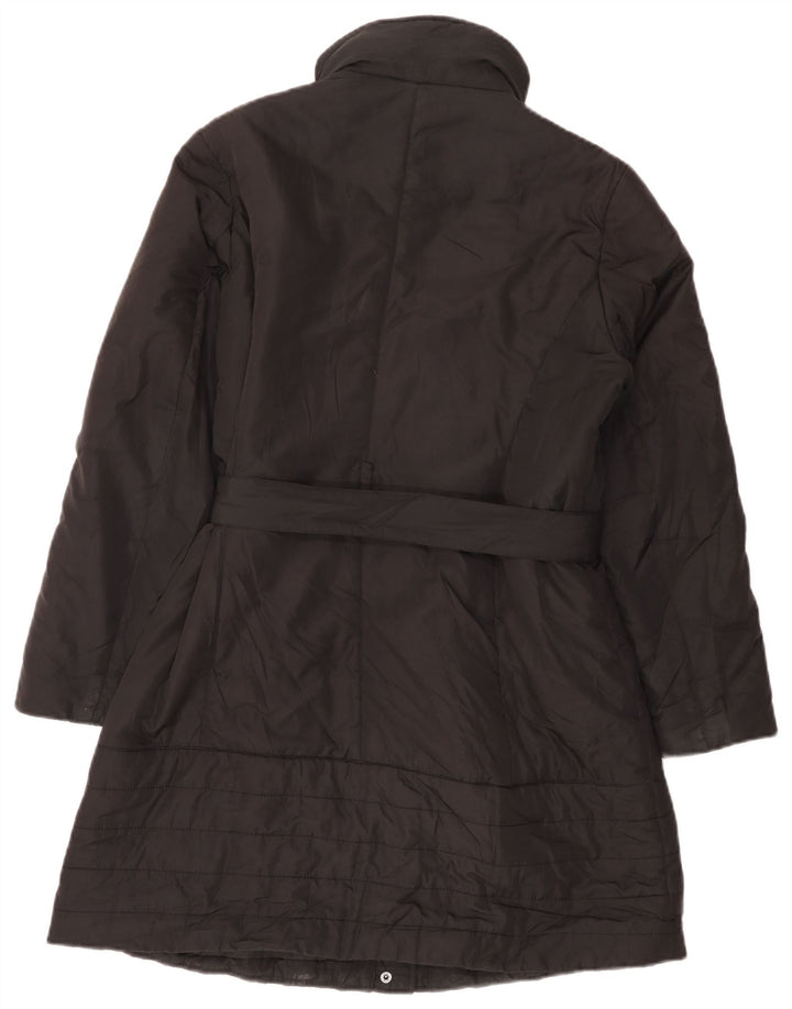 Soprabito trapuntato da donna M&Co UK 14 grande nero