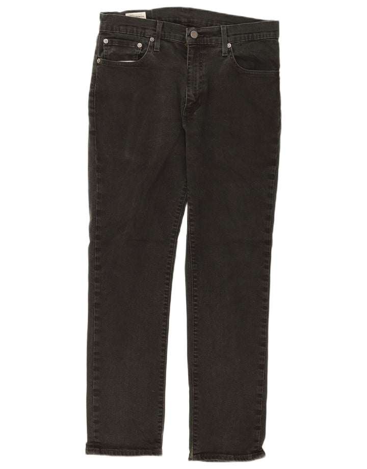 Jeans Levi's Uomo 511 Slim W32 L30 Cotone Nero
