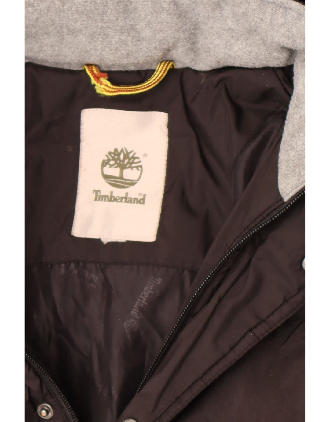 Giacca imbottita con cappuccio TIMBERLAND per ragazzi 10-11 anni Marrone