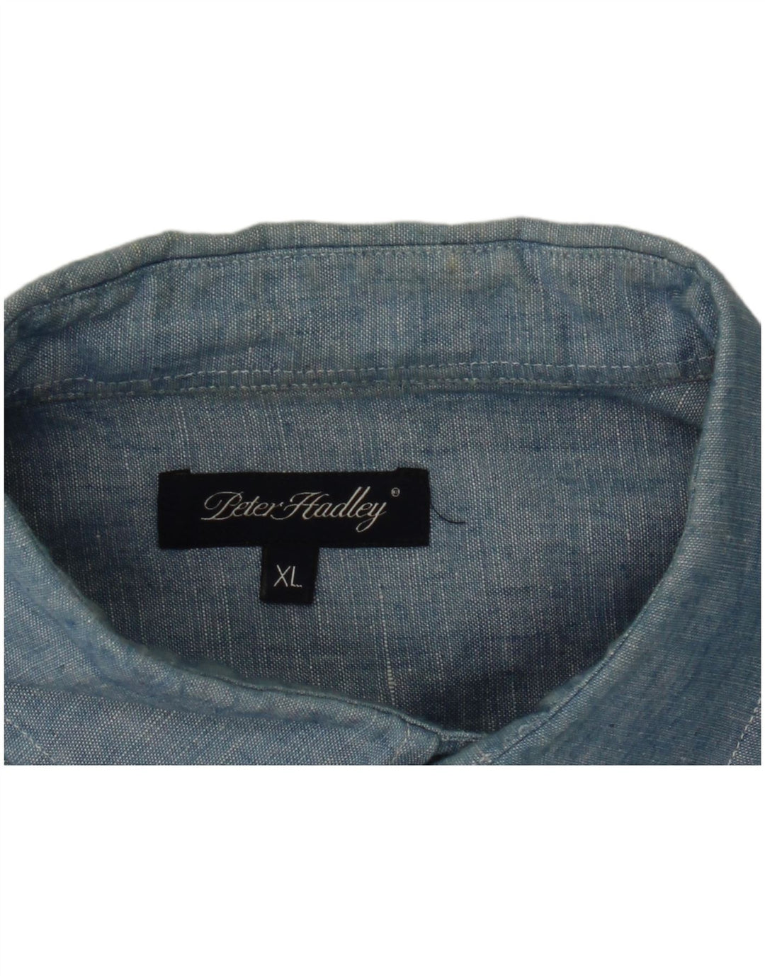 Camicia da uomo Peter Hadley XL Blu