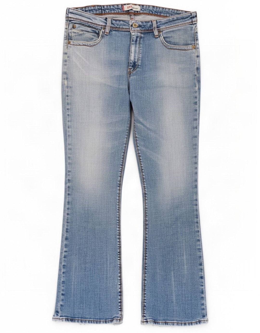 Jeans Levi's 572 Bootcut da donna W34 L32 in cotone blu