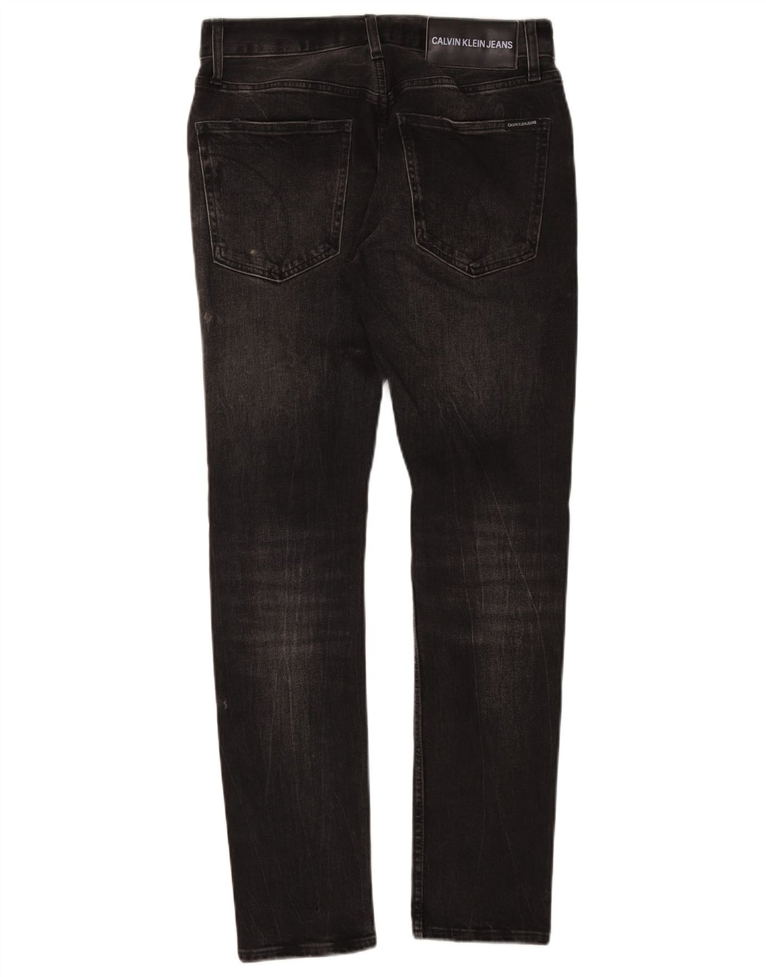 Jeans slim da uomo Calvin Klein W29 L32 cotone nero