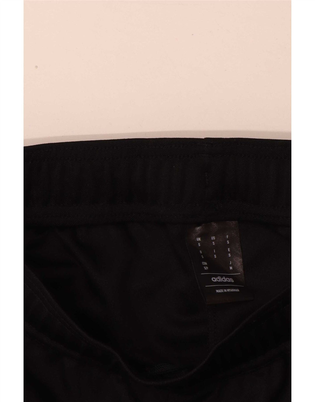 Pantaloni da tuta Adidas Aeroready da uomo piccoli in poliestere nero
