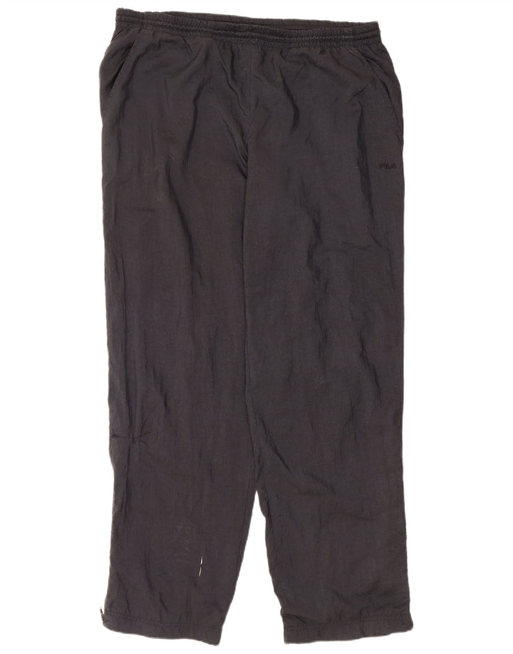 Pantaloni da tuta da uomo Fila IT 52 Large Nero Poliammide