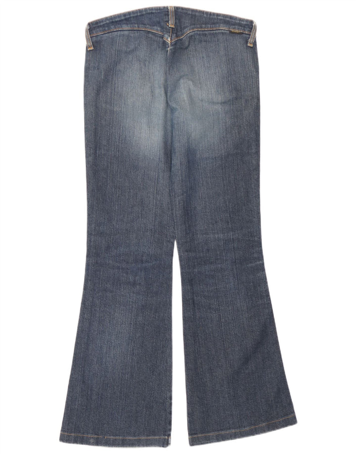 Jeans svasati da donna Wrangler W29 L30 cotone blu