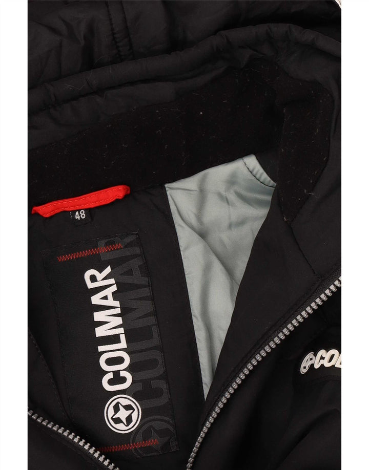 Giacca da sci con cappuccio da uomo Colmar IT 48 Medium Black Colourblock