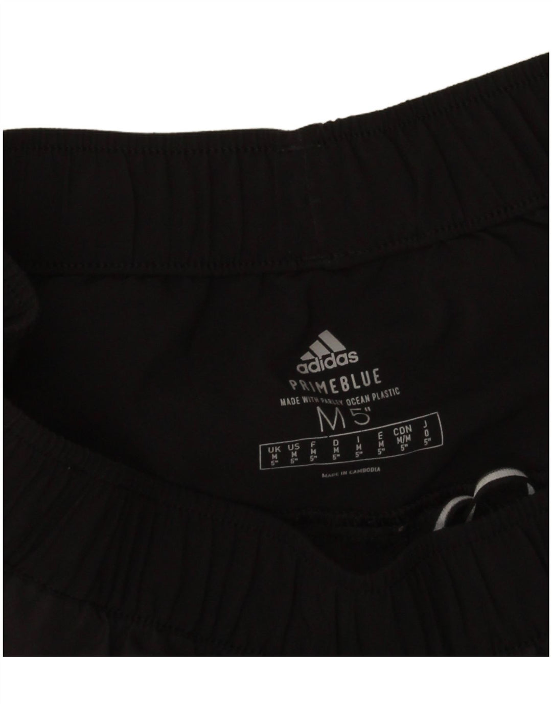 Pantaloncini sportivi Adidas da uomo medi neri