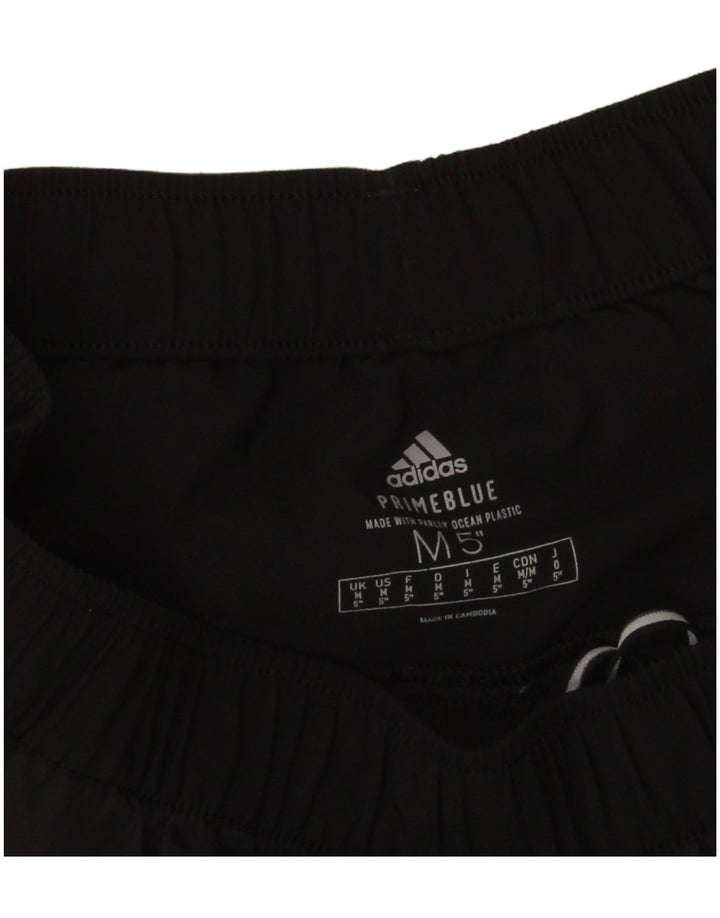 Pantaloncini sportivi Adidas da uomo medi neri