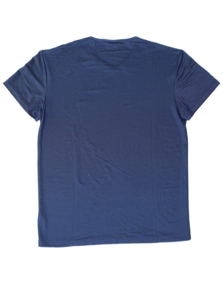 T-shirt da donna FILA Top UK 14 Large Blu Poliestere