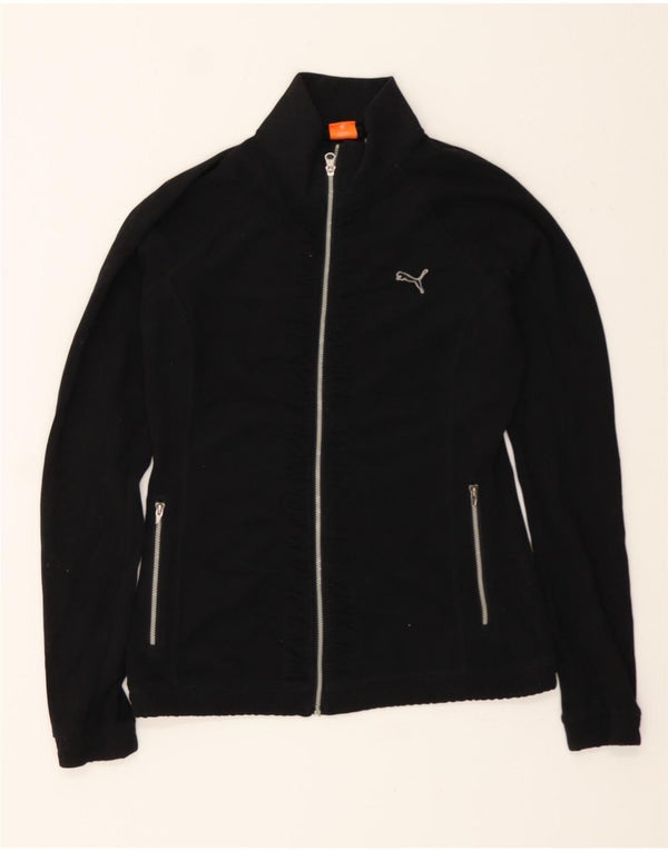 Giacca da tuta da donna PUMA UK 10 Small Nero Poliestere