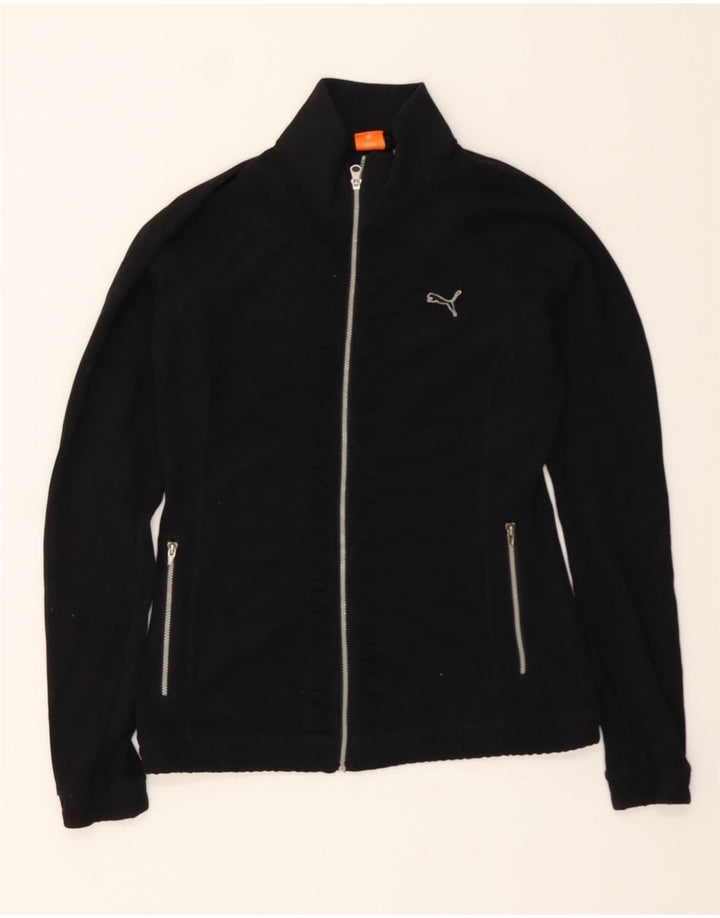 Giacca da tuta da donna PUMA UK 10 Small Nero Poliestere