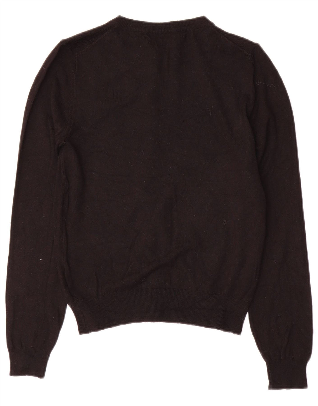 Maglione cardigan da donna Marks & Spencer UK 8 piccolo in viscosa nera