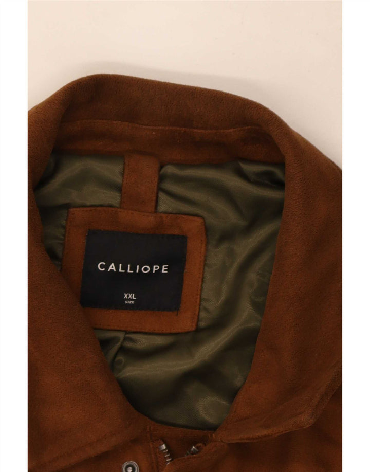 Giubbotto bomber da uomo Calliope UK 44 2XL Marrone