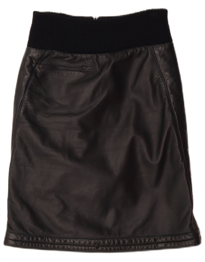 Gonna in pelle da donna Complice W26 piccola nera