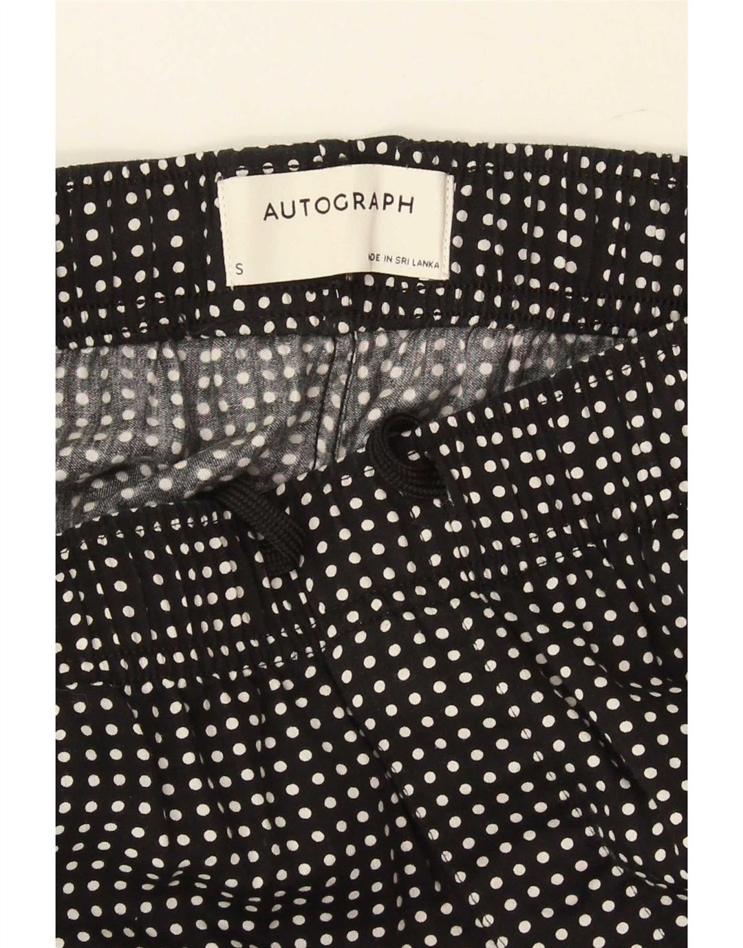Pantaloni casual da donna Marks & Spencer Autograph piccoli W26 L29 neri
