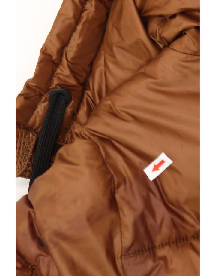 Replay Giacca imbottita oversize da donna UK 6 XS Marrone