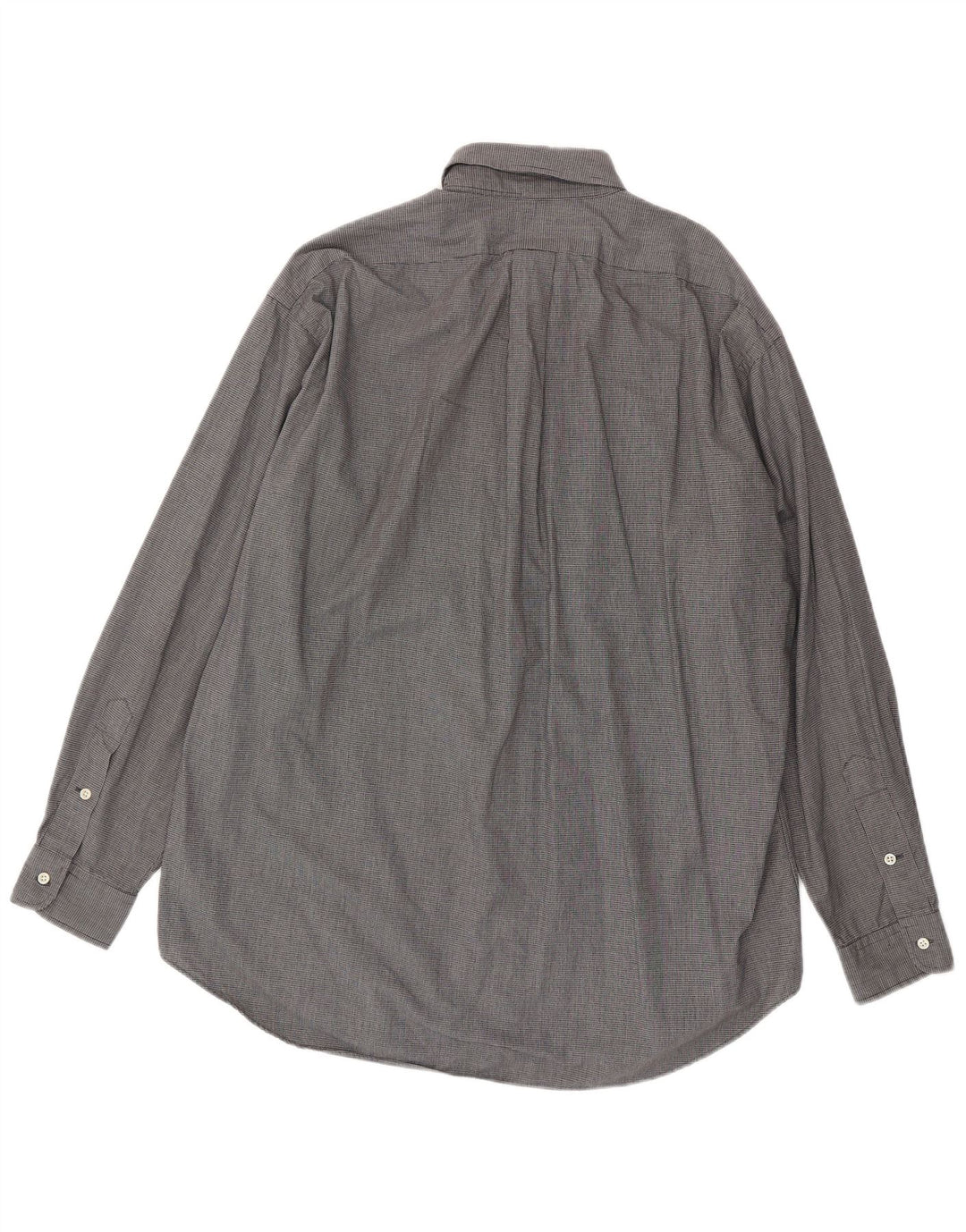 Polo Ralph Lauren Camicia Blaire da uomo grande in cotone a quadretti grigio