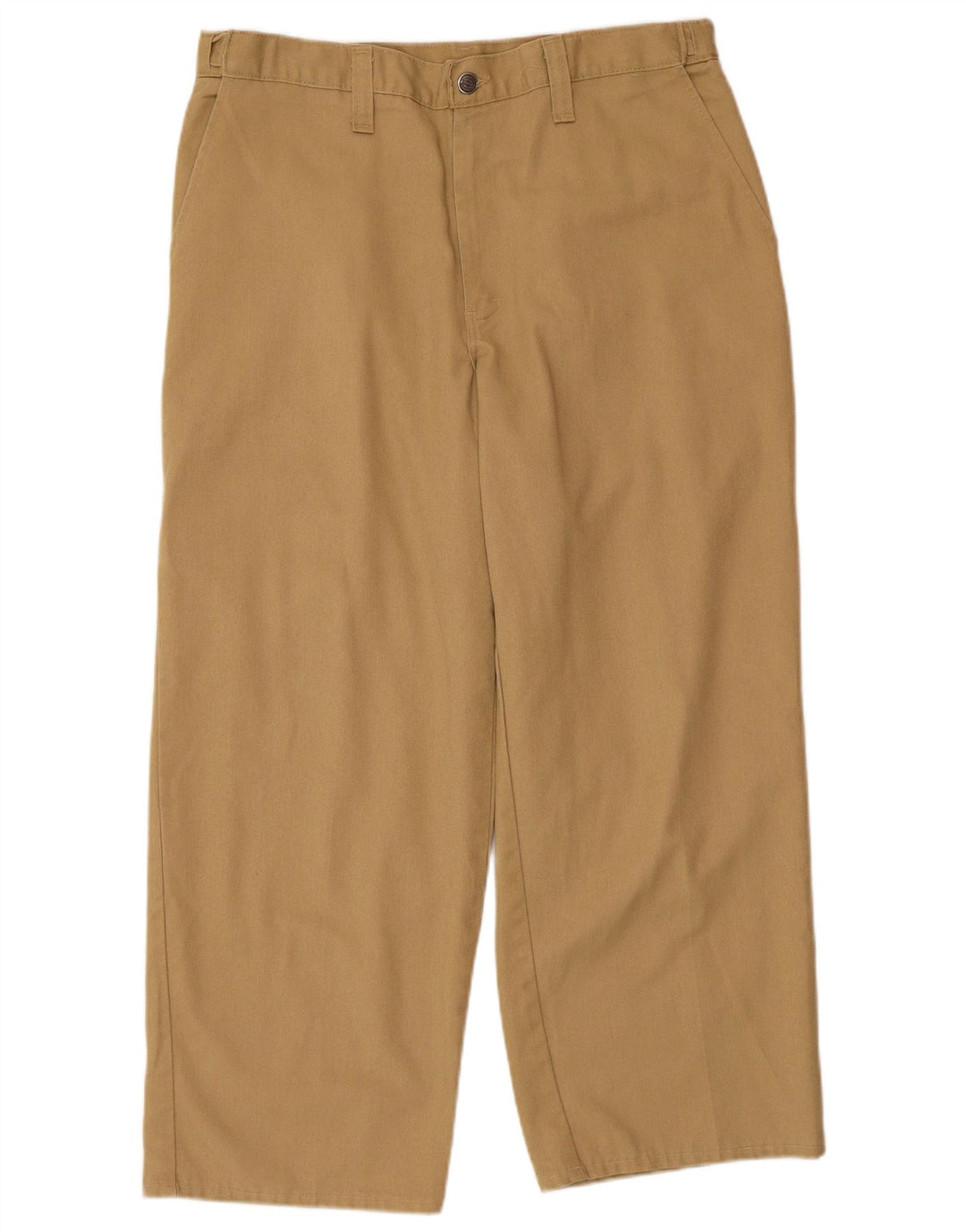 Pantaloni cargo dritti da uomo Dickies W34 L26 poliestere beige