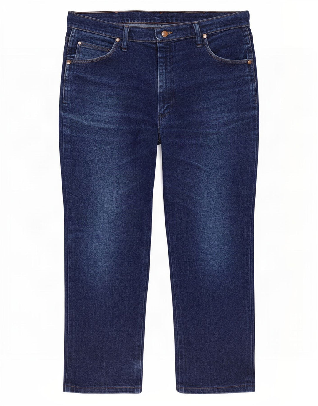 Jeans dritti da uomo Wrangler W36 L26 cotone blu