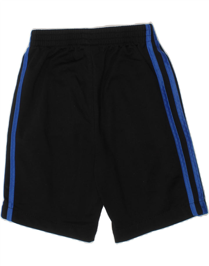 ADIDAS Boys Sport Shorts 6-7 Years Black Polyester Vintage Adidas and Second-Hand Adidas from Messina Hembry 