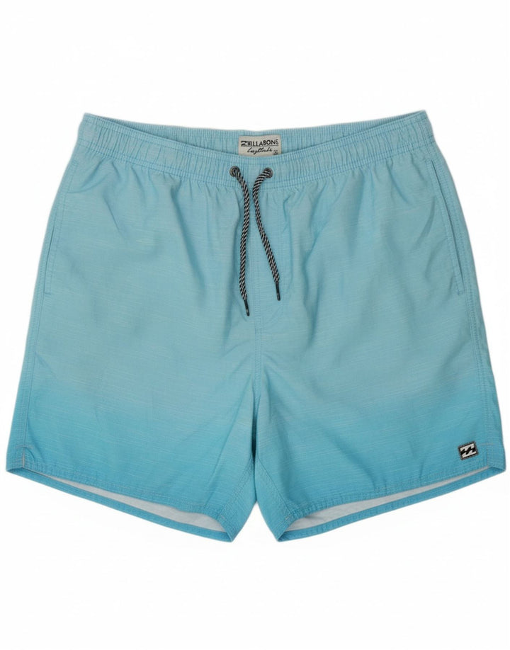 BILLABONG Mens Swimming Shorts XL  Blue Polyester Vintage Billabong and Second-Hand Billabong from Messina Hembry 