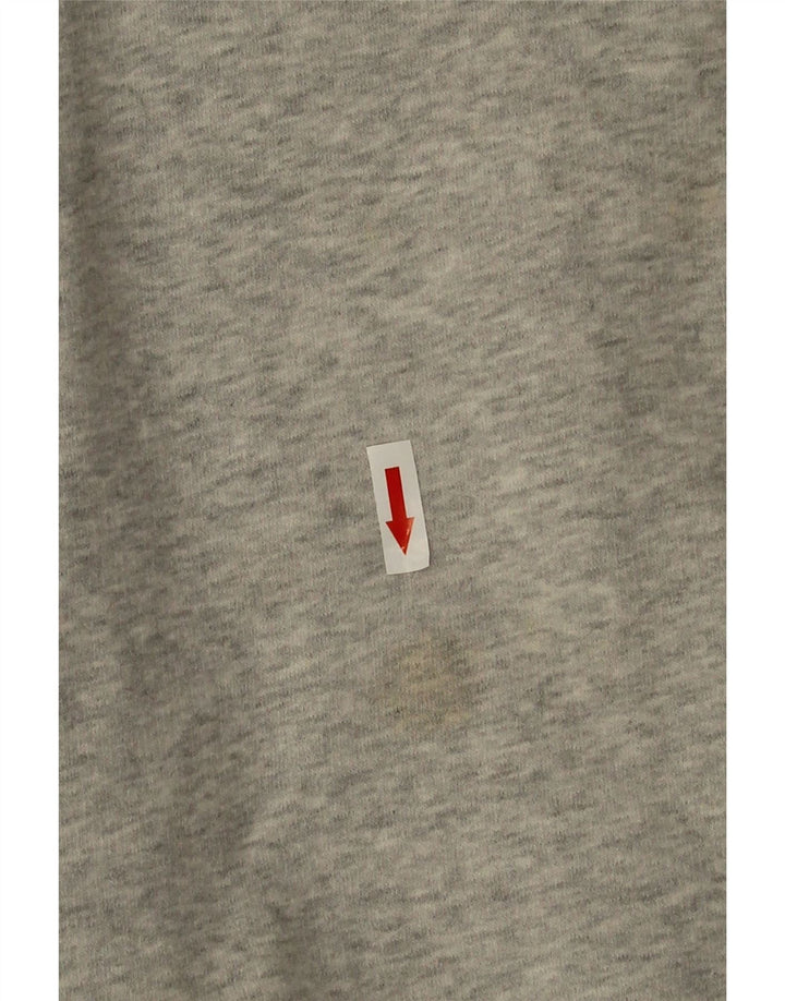 Felpa oversize da donna Superdry Maglione UK 16 Large Grigio Cotone