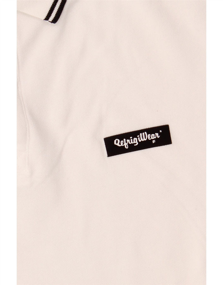 Polo Uomo Refrigiwear Cotone Medio Bianco