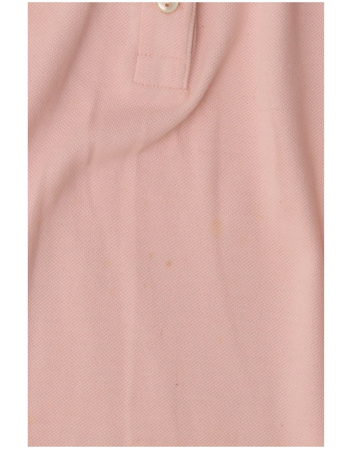 Polo senza maniche da donna LACOSTE taglia 42 grande cotone rosa