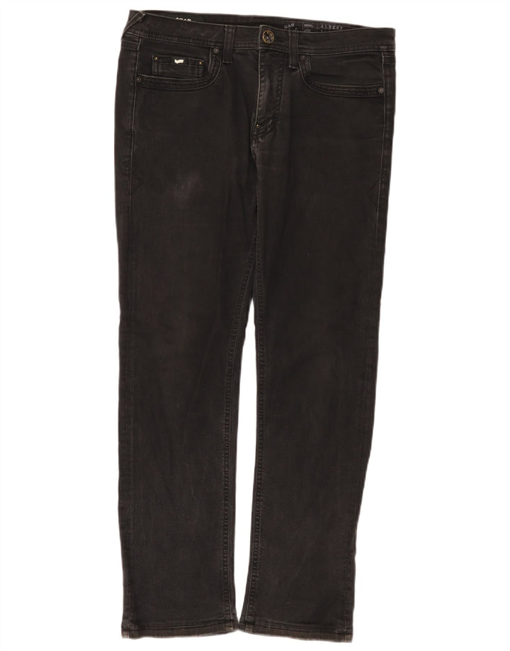 Jeans Albert Slim da donna Gas W33 L28 cotone nero