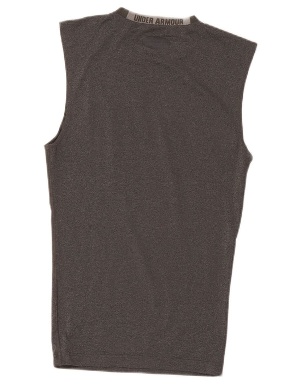 Canottiera Under Armour da uomo Heat Gear piccola grigia