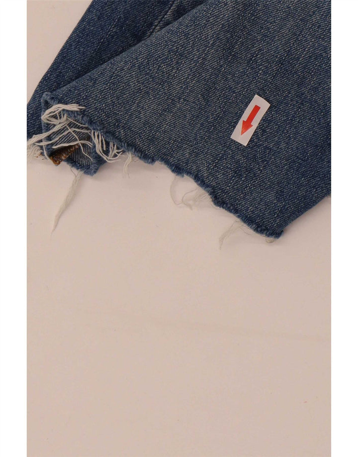 Pantaloncini di jeans da donna Zara EU 40 medi W30 cotone blu