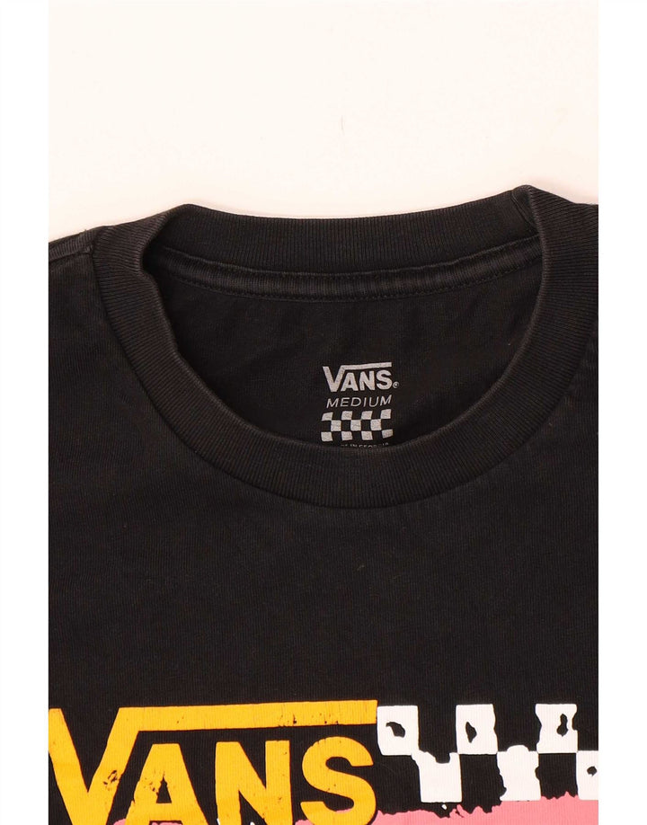 T-shirt grafica da uomo Vans media nera