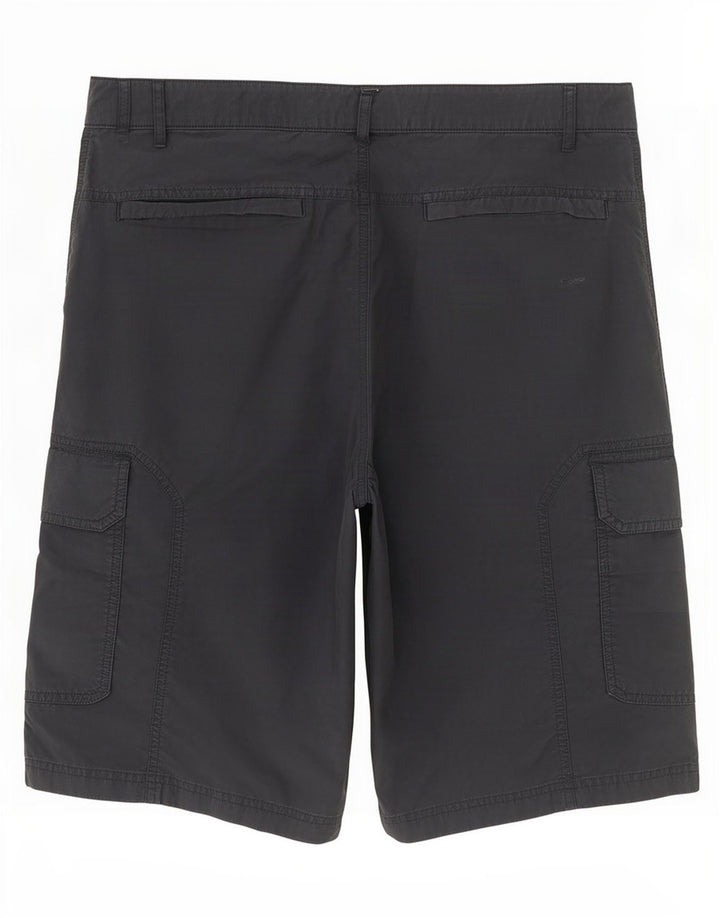 Pantaloncini cargo da uomo Marks & Spencer grandi W34 cotone blu navy